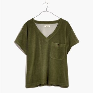 Madewell Green Boxy Short Sleeve T-Shirt